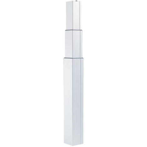 Hettich Hubsäule,  LegaDrive,  9186413,  elektromotorisch, Hub 675mm, Aluminium weiß pulverb.