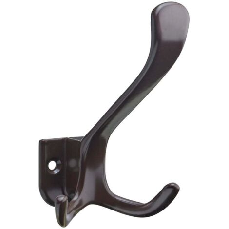 Hettich Hut- & Mantelhaken 10,8 x 6,6 x 9,8 cm  weiß - 1 Stück Haken
