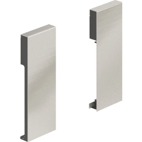 Hettich Innenschubkasten-Frontverbinder,  ArciTech,  9123088,  champagner/edelstahloptik
