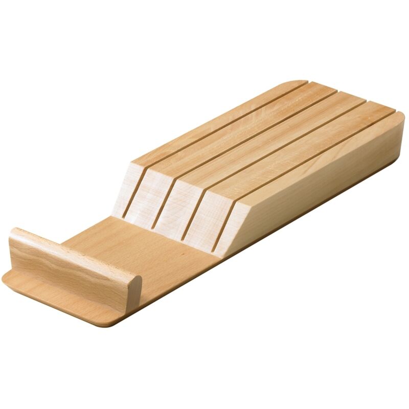 Hettich - Schubkasten-Messerhalter, 74430, Buche lackiert