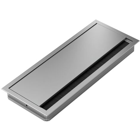 Hettich Kabeldurchlass Aluminium 120 mm / 300 mm