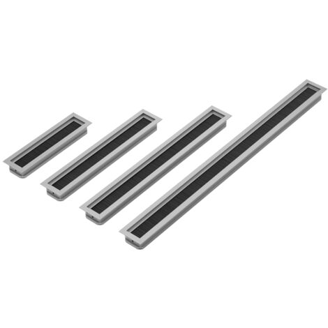 Hettich Kabeldurchlass Aluminium 53 mm x 400 mm