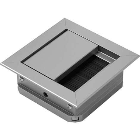 Hettich Kabeldurchlass Aluminium 70 mm / 70 mm
