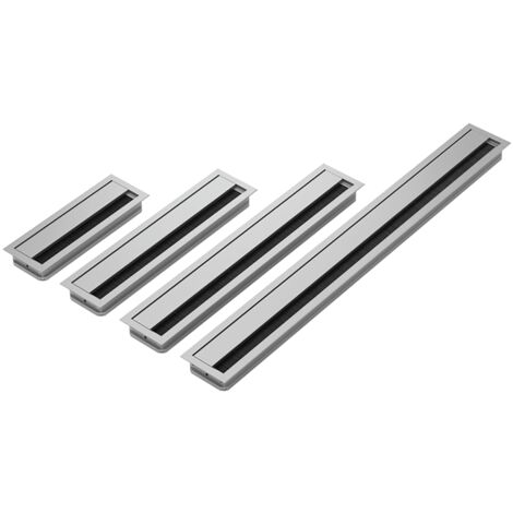 Hettich Kabeldurchlass Aluminium 70 mm x 200 mm
