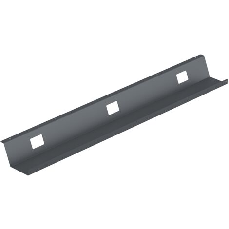 Hettich Kabelwanne Fixed schwarz
