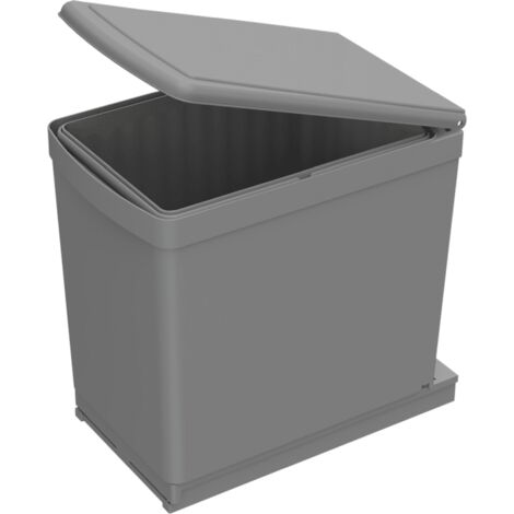 Hettich Küchen-Einbauabfallsammler,  Bin.it Easy 9079903,  KB min.300mm,  16l