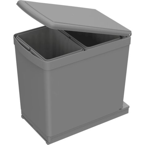 Hettich Küchen-Einbauabfallsammler,  Bin.it Easy 9079929,  KB min.300mm,  15l
