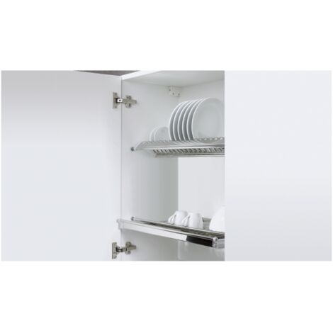Hettich Küchenoberschrank-Geschirrabtropfsystem,  KB 900mm 9079812,  Edelstahl