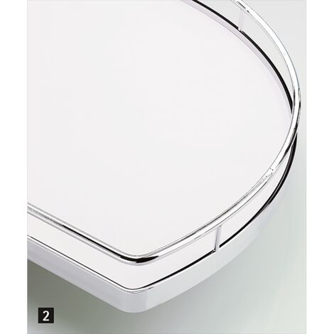 Hettich Küchenunterschrank-Eckschrankdrehbeschlag 70554, Boden Ø 820mm,  900x 900mm,  Stahl