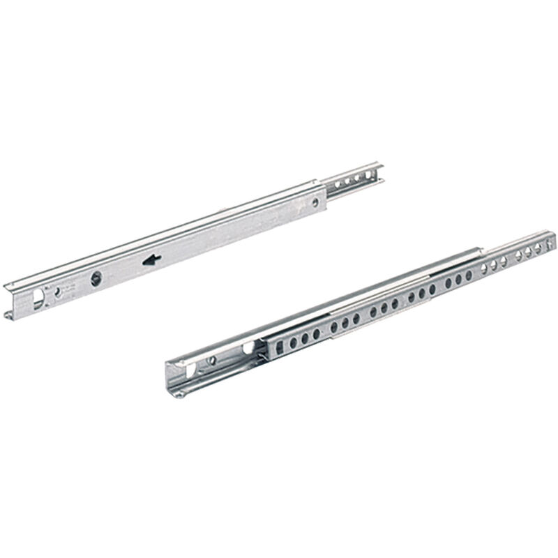 Hettich - Mb-kugelauszug, Ka 1730, 30768, Für Holzschubkasten, 500mm, Stahl