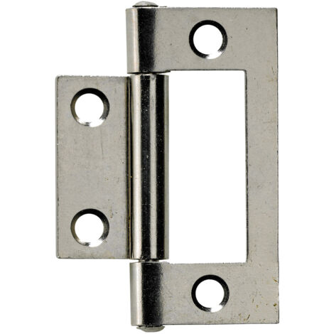 Hettich Lamellentürscharnier 50 x 23 mm, vernickelt Scharniere