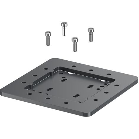 HETTICH LegaDrive Tischbeinanbindung Aluminium anthrazit