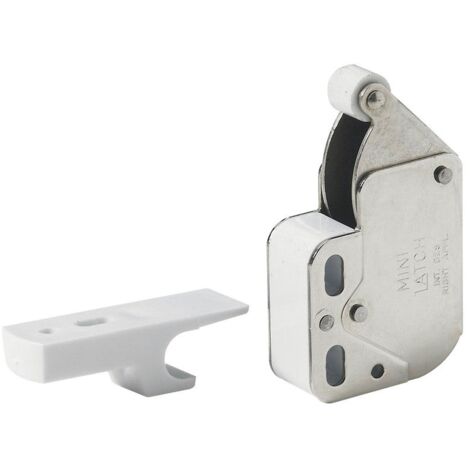 HETTICH Loqueteau à pression acier HETTICH, L.27 x l.36 mm
