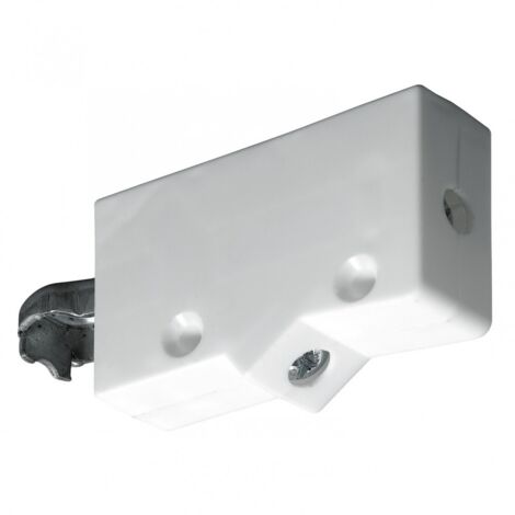 Hettich – Lot de 2 suspensions pour meuble haut – Plastique brut – Longueur 62 mm – Largeur 18 mm – Pour armoires et rangements