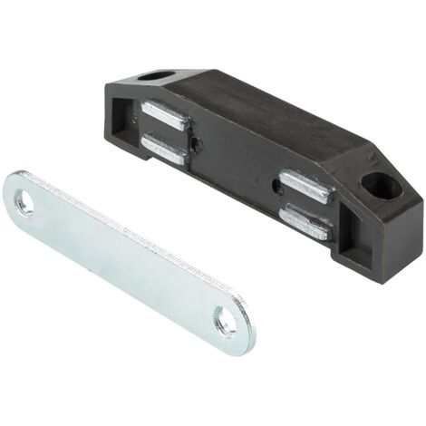 Hettich Magnetschnäpper 17 x 14 x 75 mm braun 10 kg - 2 Stück Möbelbeschläge