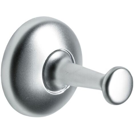 Hettich Mantelhaken 2,5 x 2,5 x 3 cm Aluminium-Optik - 1 Stück Wandhaken
