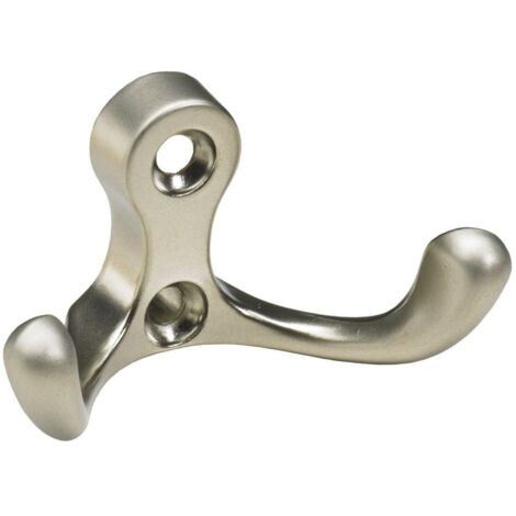 Hettich Mantelhaken 3,1 x 5,8 x 2,9 cm Zinkdruckguss vernickelt - 1 Stück Möbelbeschläge