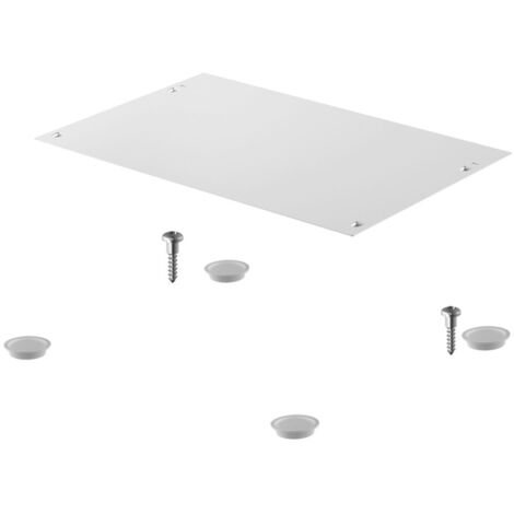 Hettich Materialschale-Deckel,  m.Kassette,  SmarTray Stahl 50 9208308,  m. Abhebesi.,  weiß