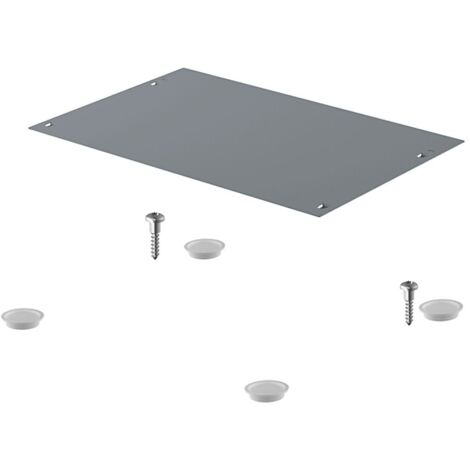 Hettich Mat.schale-Dec,  mit Kassette,  SmarTray Stahl 50 9208309,  m. Abhebesi.,  anthrazit
