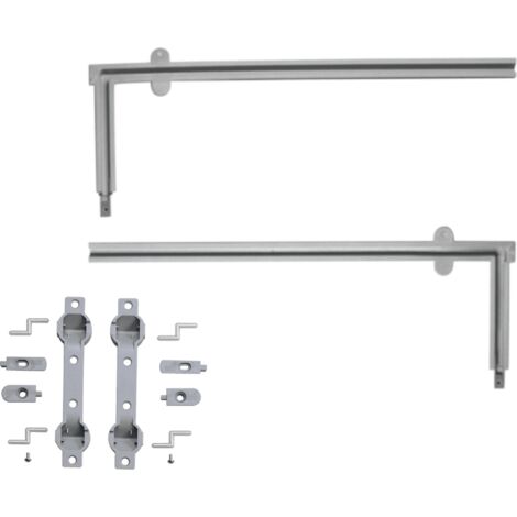 Hettich MB-Einschwenkbeschlag, Klappenst. 15-16mm, Lift Up 45025, Kunststoff grau