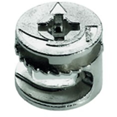 Hettich MB-Exzenter-Verbindungsbeschlag,  Bohr Ø 15x10mm,  Rastex 15,  20053