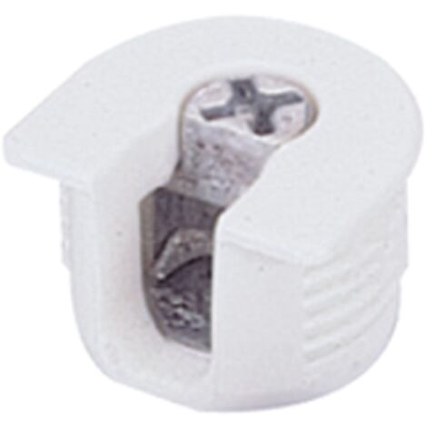 Hettich MB-Exzenter-Verbindungsbeschlag,  Bohr Ø 20x12,  5mm,  VB 35/16,  65511,  weiß