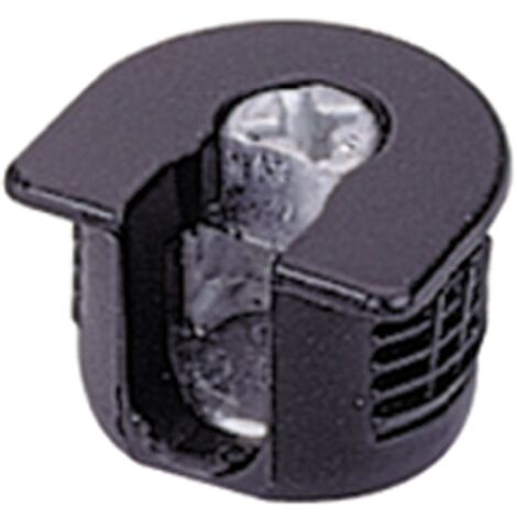 Hettich MB-Exzenter-Verbindungsbeschlag, Bohr Ø 20x12, 5mm, VB 35/16, 79642, schwarz