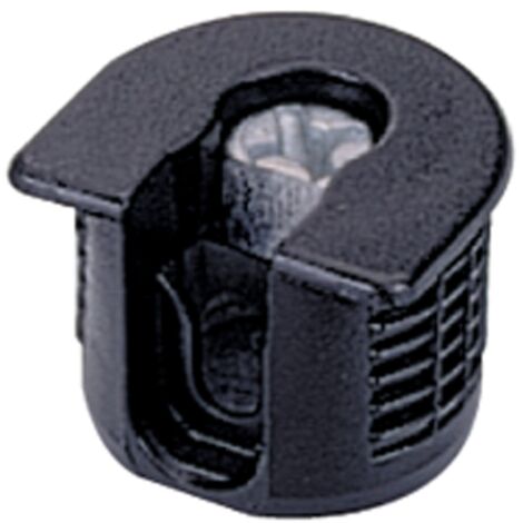 Hettich MB-Exzenter-Verbindungsbeschlag,  Bohr Ø 20x14mm,  VB 35 M/19,  79643,  schwarz