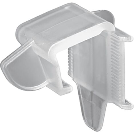 Hettich MB-Frontblendenhalter,  Euro/Korrekt 71849,  für Frontblenden,  Mat. 12-16mm,  weiß