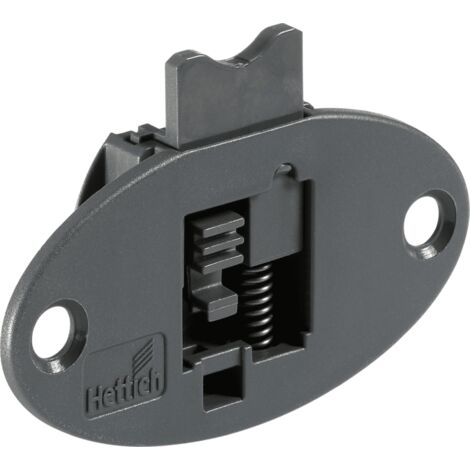 Hettich MB-Führungsteil,  SlideLine 55 Plus,  9115955,  Kunststoff,  grau