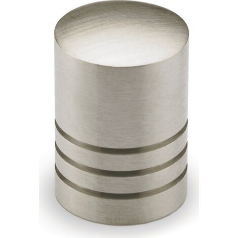 Hettich MB-Knopf,  Agrinum,  9070264,  Ø 18mm,  L 182mm,  H 26mm,  Edelstahl,  edelstahl geb.