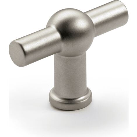 Hettich MB-Knopf,  Altedo,  9113293,  L 50mm,  H 37mm,  Zink,  edelstahloptik