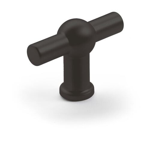 Hettich MB-Knopf,  Altedo,  9265886,  L 50mm,  H 37mm,  Zink,  schwarz matt