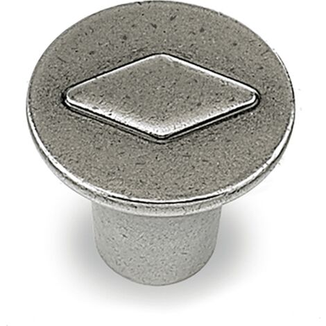 Hettich MB-Knopf,  Barcino,  9112652,  Ø 30mm,  H 25mm,  Zink,  zinnoptik