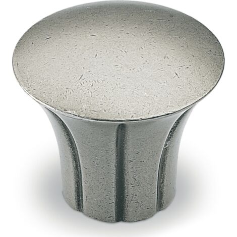 Hettich MB-Knopf,  Eburaco,  9112653,  Ø 33mm,  H 29mm,  Zink,  zinnoptik