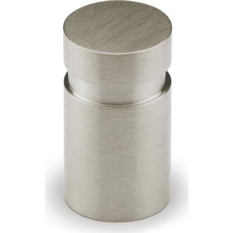 Hettich MB-Knopf,  Monacum,  9070957,  Ø 10mm,  H 25mm,  Edelstahl,  edelstahl gebürstet