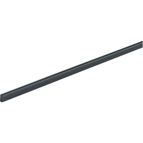 Hettich MB-Lauf- und Führungsprofil,  unten,  3000mm,  40kg,  SlideLine 56,  71109,  dunkel