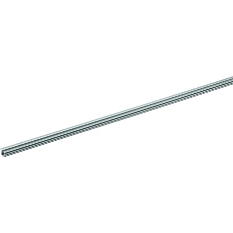Hettich MB-Laufprof. f. Falttürsysteme,  L 2500mm,  SlideLine M,  9227188,  silb.,  eloxiert