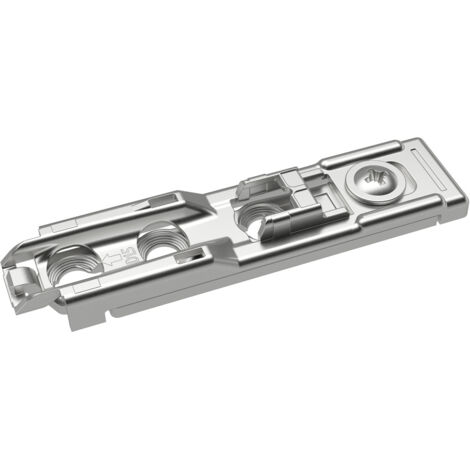 Hettich MB-Linear-Montageplatte Distanz 1,5mm Sensys/Intermat, 9117341 Stahl vernickelt