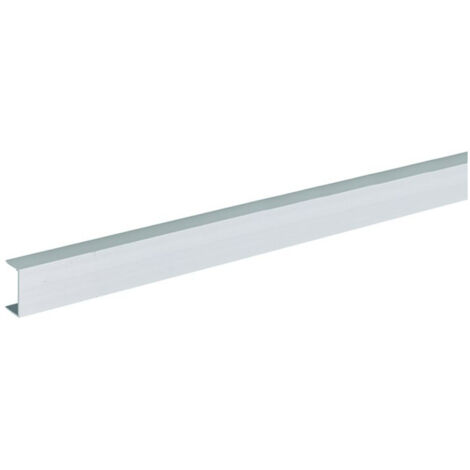 Hettich MB-Rahmenprofil unten, 5000mm SlideLine 97 76476 Alu silber, eloxiert