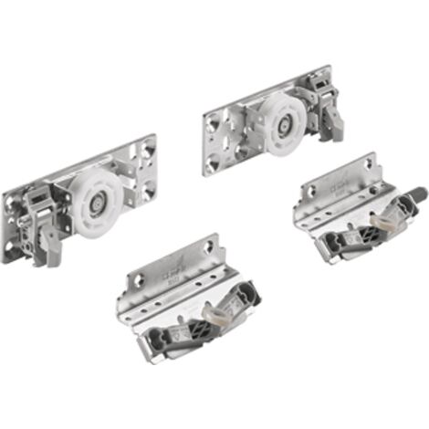 Hettich MB-Schiebetürbeschläge-Set,  TopLine XL,  9181744,  2-T.,  für vorliegende Türen