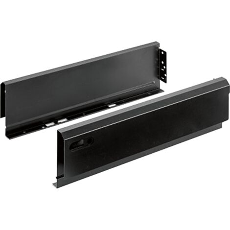 Hettich MB-Schubkastenzarge,  SysTech Systema Top 2000,  9134756,  353mm,  ls/rs,  schwarz