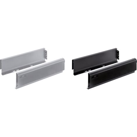 Hettich MB-Schubkastenzarge,  SysTech Systema Top 2000,  9134758,  517mm,  ls/rs,  schwarz