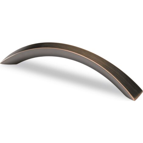 Hettich MB-Segmentbogengriff,  Egara,  9071718,  B20x128mm,  H30mm,  bronzeopt.ant.,  gebürst.