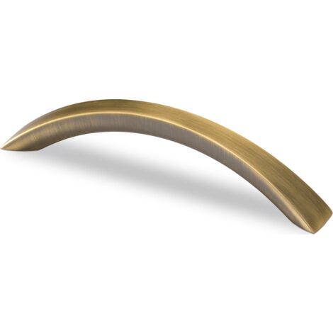 Hettich MB-Segmentbogengriff Egara 9071719 B20x128mm H30mm messingoptik antik gebürstet