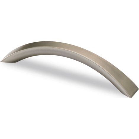 Hettich MB-Segmentbogengriff,  Egara,  9071720,  B20x128mm,  H30mm,  zinnoptik,  gebürstet