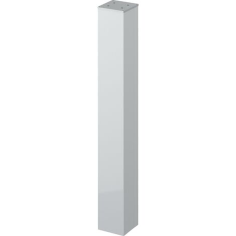 Hettich MB-Tischbein,                          90x90x670mm,                          LegaDrive,                          9242992,                          weiß pulverbeschichtet