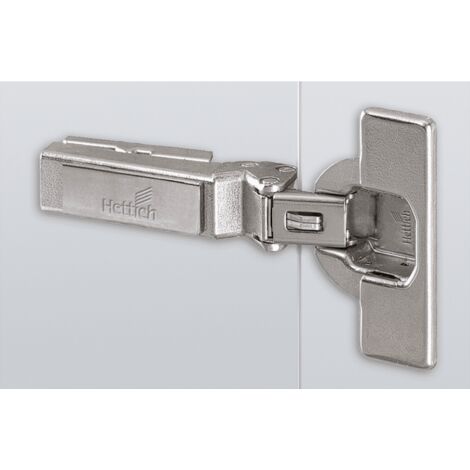 Hettich MB-Topfscharnier,  Intermat 9944,  77721,  125°,  Kröpf. 10mm,  ZDG silber vernickelt