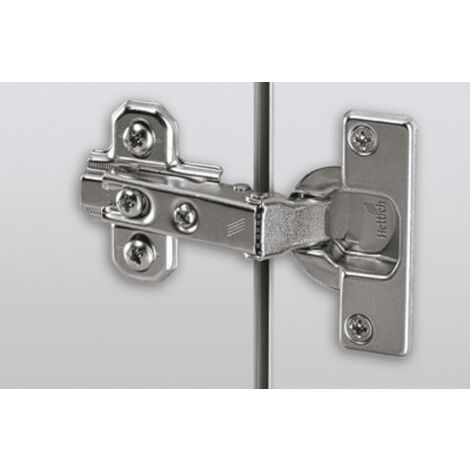 Hettich MB-Topfscharnier,  SlideOn 2333,  1078660,  95°,  Kröpf. 0mm,  Stahl silber vern.