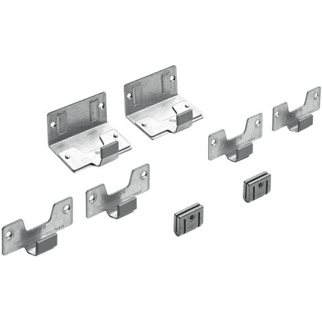 Hettich MB-Türführungsset,  unten,  aufliegend,  25kg,  STB 15,  45200
